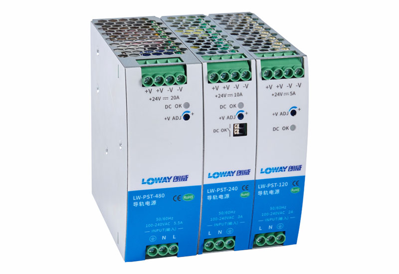 Rail switch power supply